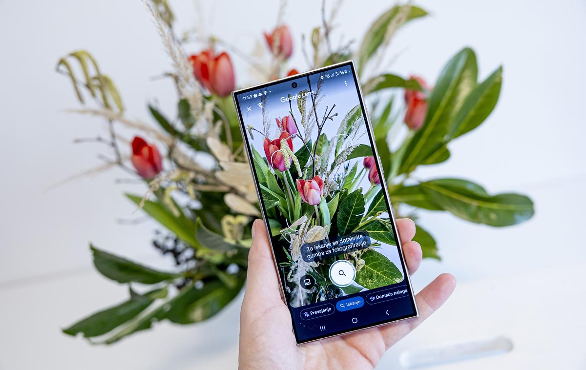 Galaxy S24 ULTRA | Ena izmed Samsungovih letošnjih funkcij umetne inteligence na pametnih telefonih | Foto Ana Kovač