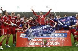 Middlesbrough po sedmih letih spet med elito