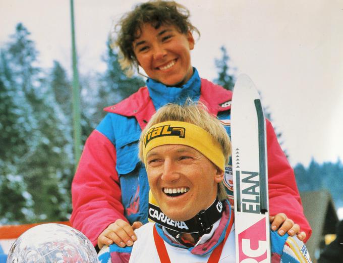 Bojan Križaj in Mateja Svet sta na olimpijskih igrah podoživela različni izkušnji. Tržičan se po četrtem mestu na ZOI 1980 v Lake Placidu ni nikoli povzpel na olimpijske stopničke, Ljubljančanka pa je osem let pozneje v Calgaryju le 48 ur po četrtem mestu v veleslalomu osvojila srebrno medaljo v slalomu. | Foto: Elan