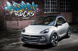 Opel adam rocks - napoved serijskega adama brez strehe