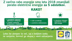 Lidl Slovenija je prejel certifikat IS0 500001 za učinkovito energetsko upravljanje