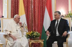 Papež ob začetku obiska na Madžarskem pozval k okrevanju evropskega duha