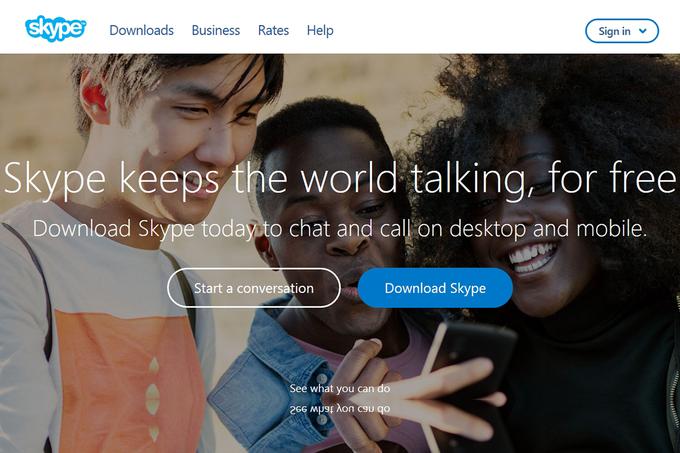 Ocene zadnje Skypove posodobitve v medijih niso skoparile z nezadovoljstvom, nekateri celo navajajo, da gre za najslabšo posodobitev vseh časov.  | Foto: Skype