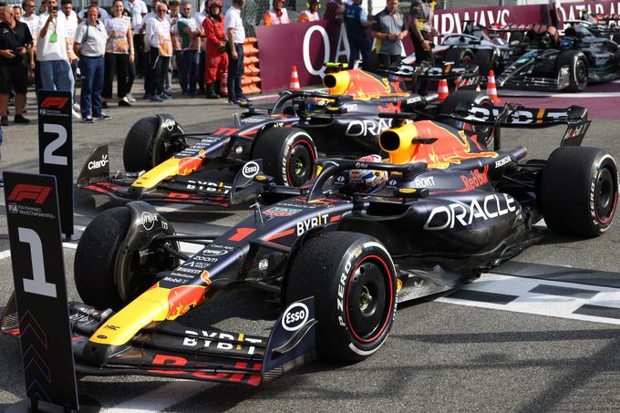 V Monzi na VN Italije je Red Bull dosegel dvojno zmago, Max Verstappen je bil številka 1 na rekordni deseti dirki zapored. | Foto: Guliverimage