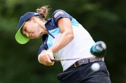 Nadarjena slovenska golfistka Pia Babnik občutno napredovala