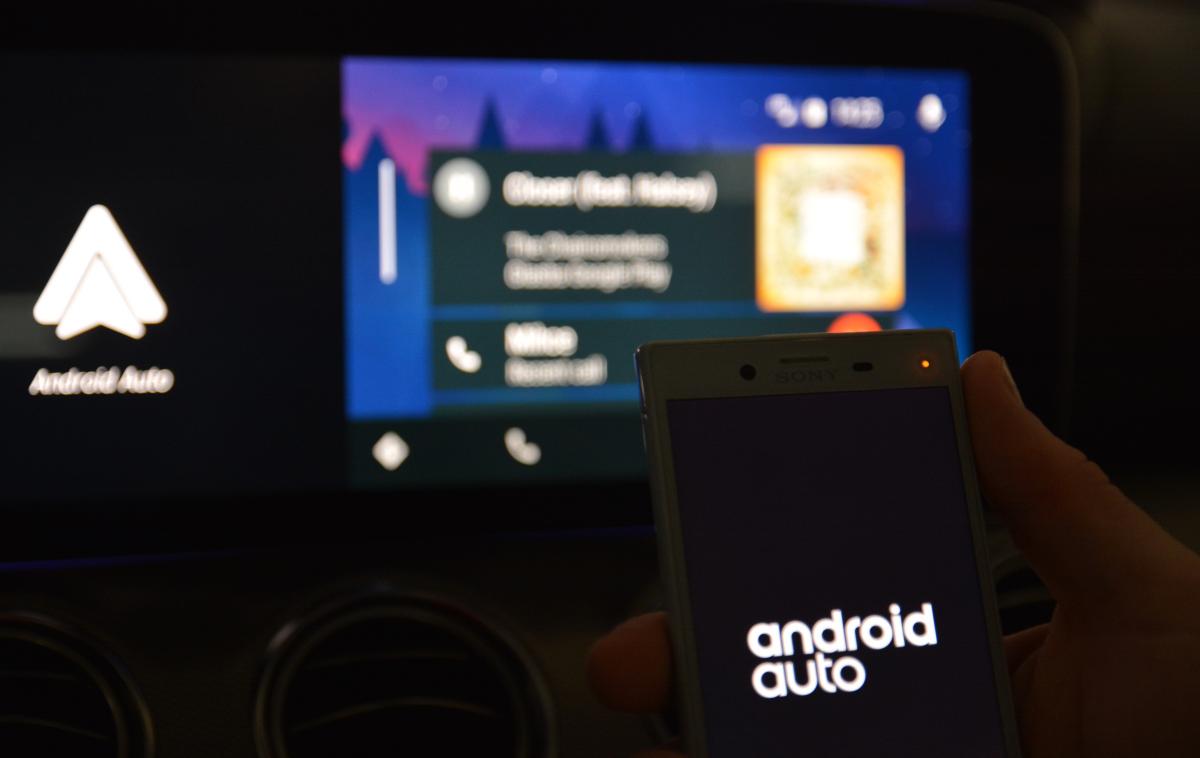 Android Auto | Android Auto bo v prihodnjih nekaj mesecih uradno na voljo tudi v Sloveniji. | Foto Matic Tomšič