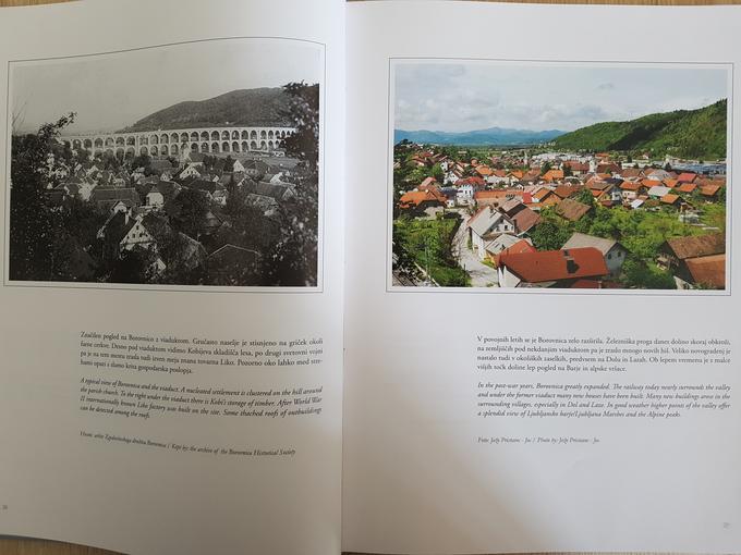 Borovniška kotlina nekoč (levo) in danes (desno) - iz knjige Pogledi dveh stoletij izdajatelja Občina Borovnica | Foto: Srdjan Cvjetović