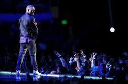 Spektakel na Super Bowlu: Timberlake zapel s pokojnim glasbenikom #video
