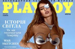 Žena ukrajinskega politika, ki je v vojni izgubila oko, pozirala za Playboy #foto