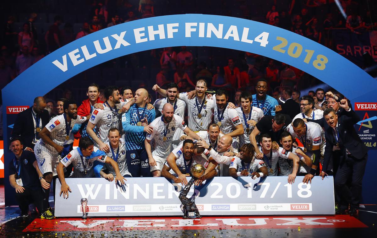 Montpellier | Lani so se naslova najboljših presenetljivo veselili rokometaši Montepellierja. | Foto Reuters
