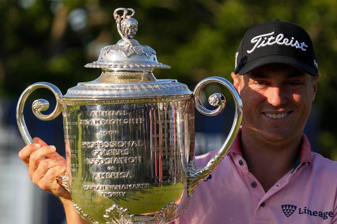 Justin Thomas | Justin Thomas je zmagovalec prvenstva PGA v golfu na igrišču Southern Hills v Tulsi. | Foto Reuters