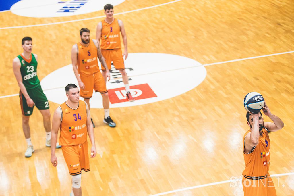 Helios Suns : Cedevita Olimpija, finale tretja tekma