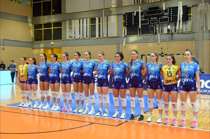 Gen-I Volley | Novogoričanke so tudi na drugi tekmi priznale premoč favoriziranim Grkinjam. | Foto CEV