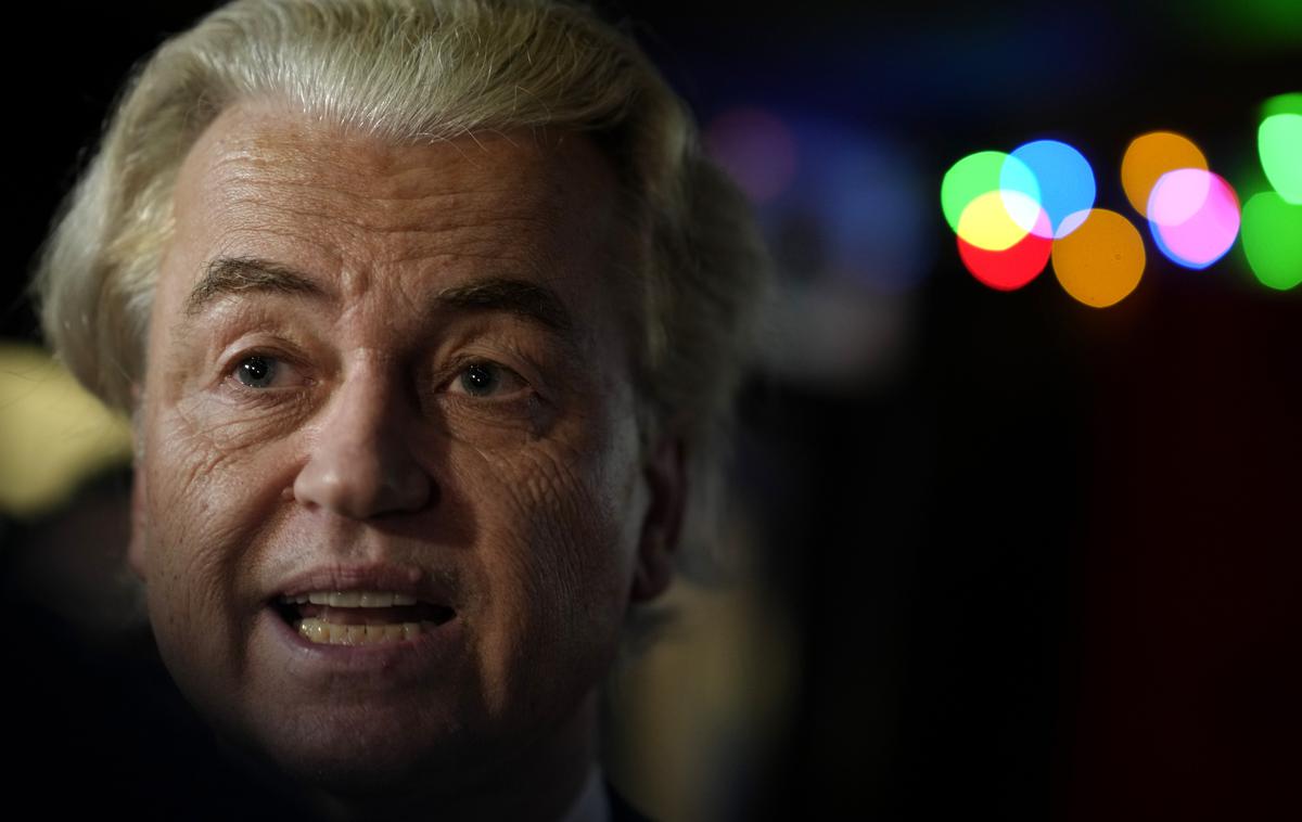 Geert Wilders | Zmagi Geerta Wildersa je med drugim prispevalo njegovo trdo stališče do priseljevanja, ki vključuje zapiranje meja in izgon nezakonitih priseljencev. | Foto Guliverimage
