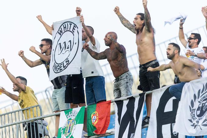 Temperamentni navijači Vitorie so v knežjem mestu lahko proslavljali zmago.  | Foto: Vid Ponikvar/Sportida