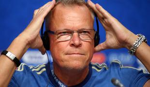 Švedska po neuspehu v kvalifikacijah za Euro brez trenerja