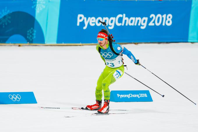 Drinovec je leta 2018 nastopil na zimskih olimpijskih igrah v Pjongčangu. | Foto: Stanko Gruden, STA