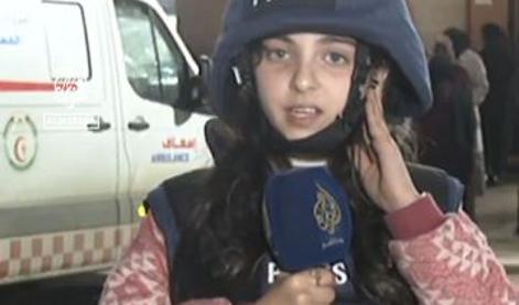 Enajstletna poročevalka iz Gaze: Ni me strah #video