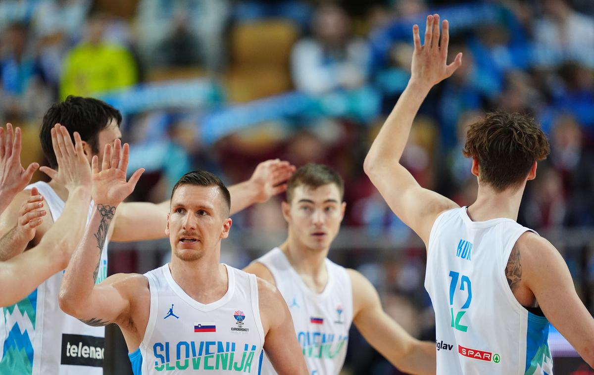 Slovenija - Izrael, kv. za EuroBasket, Koper | Slovenci so v Kopru premagali Izrael. | Foto www.alesfevzer.com