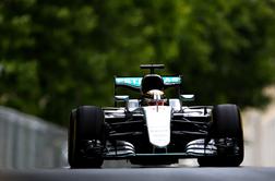 Hamilton pred Rosbergom na prvem treningu