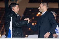 Borut Pahor in Aleksander Čeferin sta si segla v roko #foto 