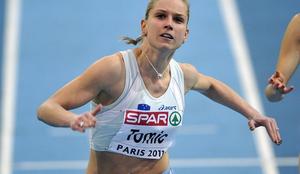 Tomičeva balkanska prvakinja, državni rekord Krevsa