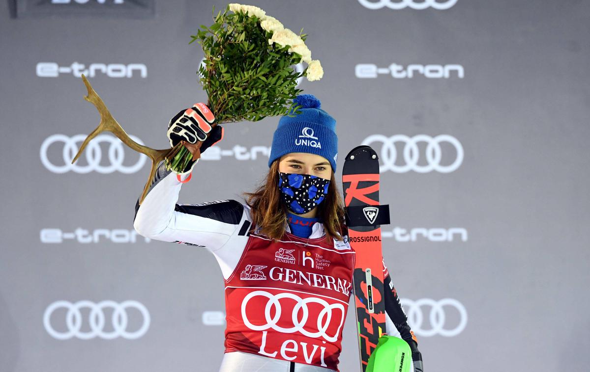 Petra Vlhova | Petra Vlhova iz Levija kot prva dama svetovnega pokala. | Foto Guliverimage