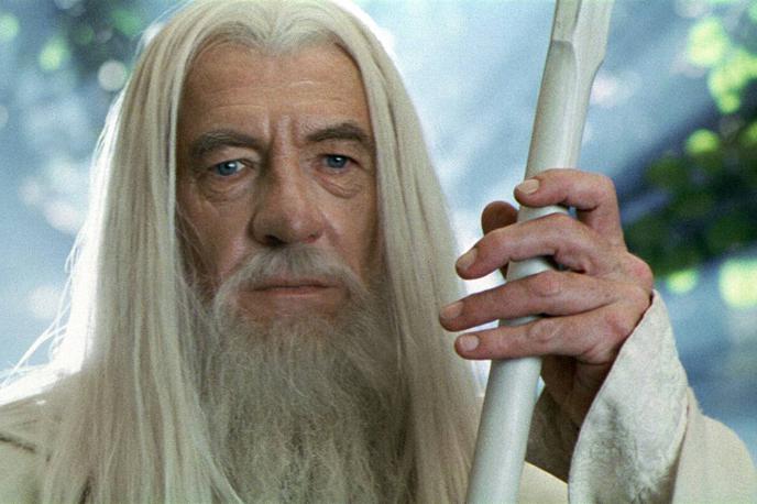 Gospodar prstanov | Ian McKellen v trilogiji filmov Gospodar prstanov v vlogi Gandalfa. | Foto Guliverimage