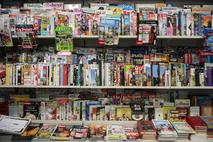 Prodajalna časopisov v Franciji