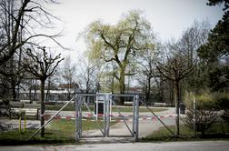 Žalostna primerjava: ljubljanski park Tivoli živahen lani in zapuščen letos #video