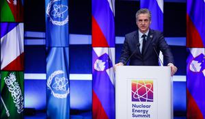 Golob na prvem jedrskem vrhu v Bruslju o pomenu jedrske energije
