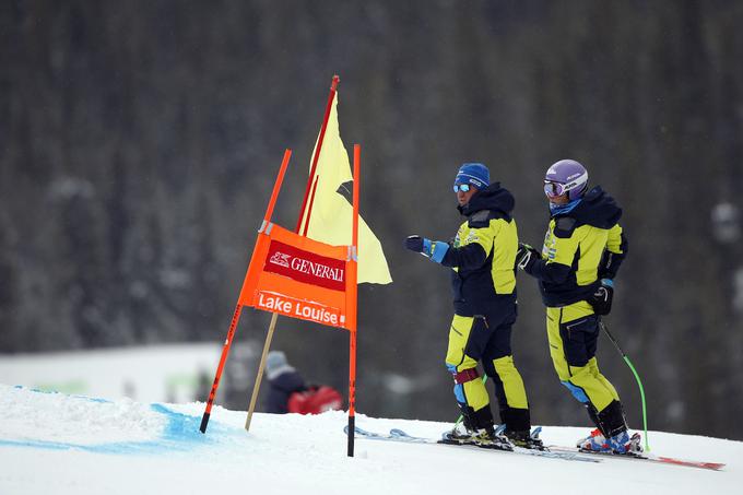 Grega Koštomaj in Ilka Štuhec sta do potankosti proučila linije olimpijskega smuka v Lake Louisu. | Foto: Getty Images