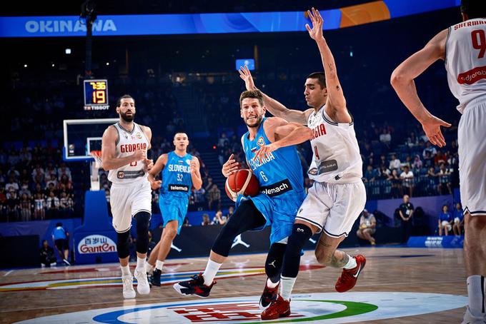 Aleksej Nikolić je bil na lanskem svetovnem prvenstvu eden boljših posameznikov v slovenski izbrani vrsti. | Foto: FIBA