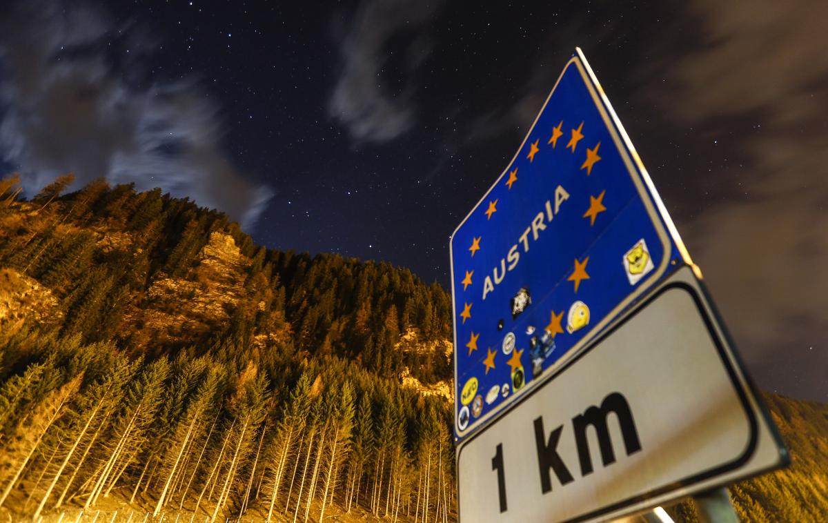 Mejni prehod, meja, Avstrija |  Avstrija je znova podaljšala nadzor na meji, in sicer do 11. maja 2023. | Foto Reuters