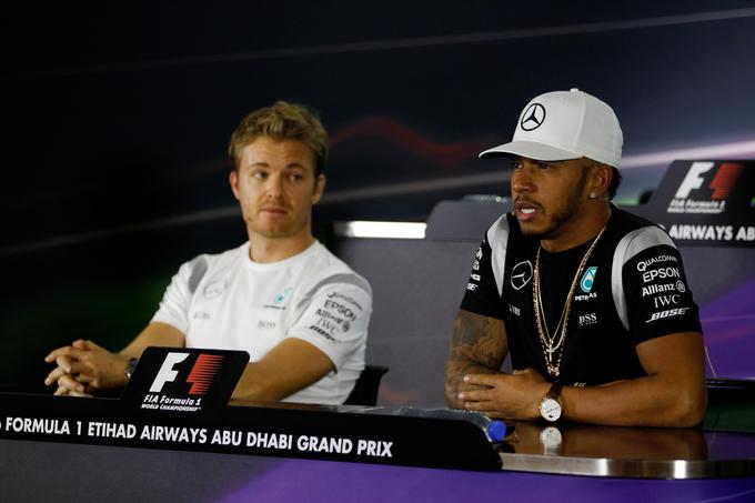 Bila sta ekipna tekmeca, danes Rosberg ocenjuje Hamiltonove nastope. | Foto: Reuters