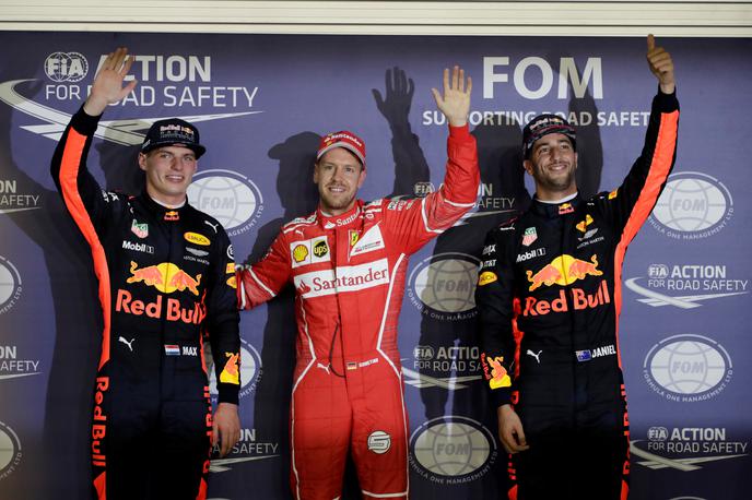 Sebastian Vettel Ferrari VN Singapurja | Foto Reuters