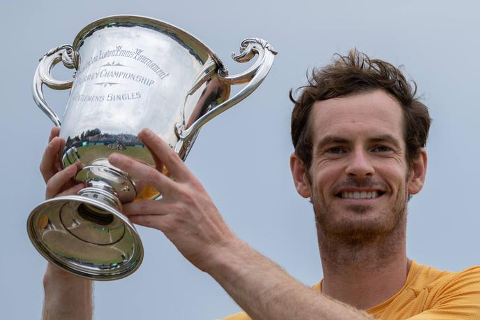 Andy Murray | Andy Murray je uspešno začel priprave na tretji grand slam sezone v Wimbledonu.  | Foto Guliverimage