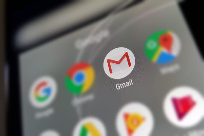 Spletna pošta Gmail. | Foto: Matic Tomšič