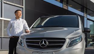Prva poslovna poteza v letu 2020: na delo z Mercedesom