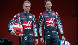 Grosjean in Magnussen tudi drugo leto za moštvo Haas