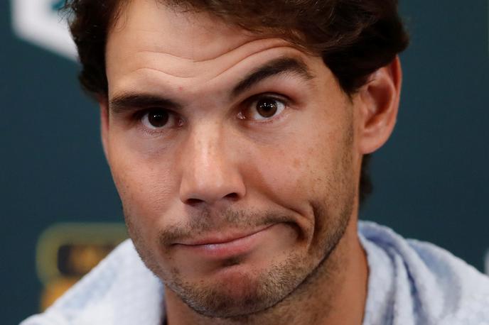 Rafael Nadal | Rafael Nadal je odpovedal nastop v Parizu. Krive naj bi bile težave s trebušno mišico. | Foto Reuters