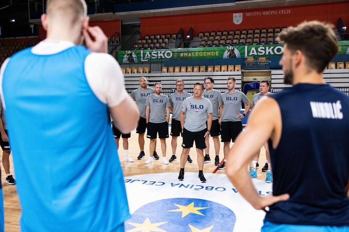 slovenska košarkarska reprezentanca trening Aleksander Sekulić | Foto Vid Ponikvar/Sportida