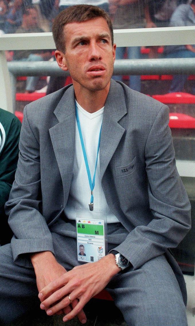 Srečko Katanec je bil na Euru 2000 najmlajši selektor med vsemi udeleženci. Takrat je imel slabih 37 let. | Foto: Guliverimage/Getty Images