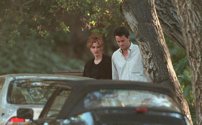 Julia Roberts in Matthew Perry v začetku leta 1996 | Foto: Profimedia