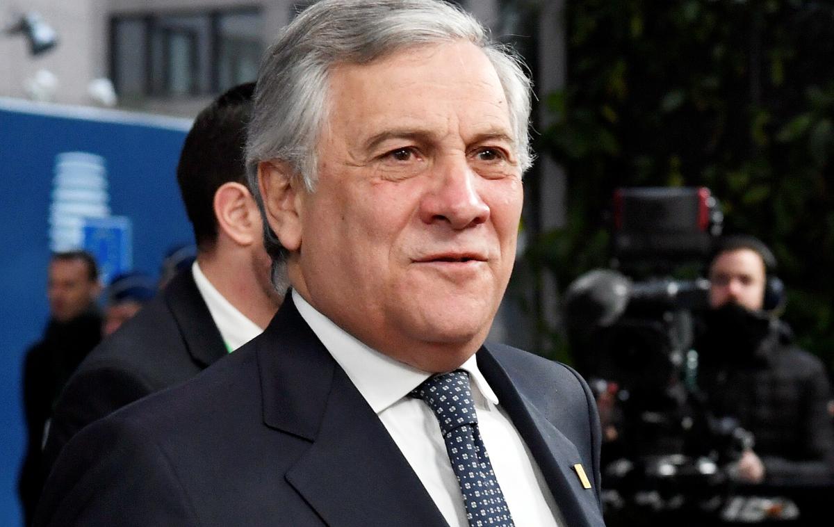 Antonio Tajani | Tajani je po izvolitvi obljubil, da si bo na čelu stranke prizadeval Berlusconijevo vizijo spremeniti v realnost. | Foto Reuters