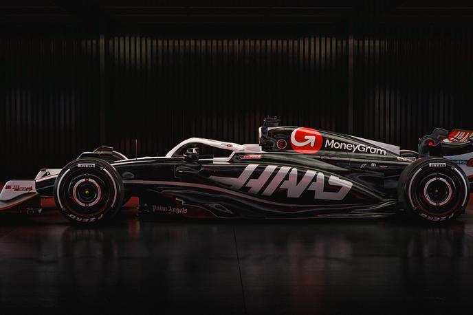 Haas 2024 | VF-24, novi dirkalnik ekipe Moneygram Haas F1 Team. Pokazali so ga kot prvi. | Foto Haas F1 Team