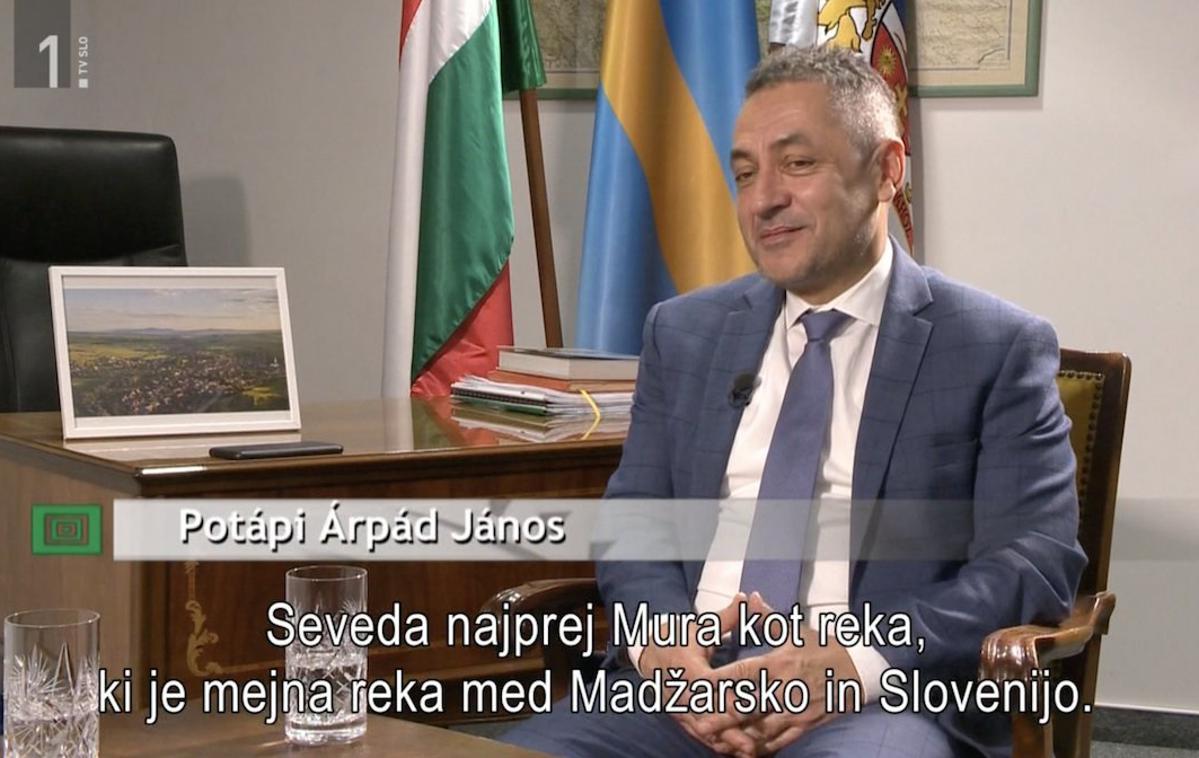 mura | "Madžarski veleposlanik se je za izrečene besede opravičil, šlo naj bi za 'lapsus linguae'. Zagotovil je, da Madžarska nima nobenih ozemeljskih teženj in je zavezana dobrososedskim odnosom," je še dodal Tonin. | Foto Twitter