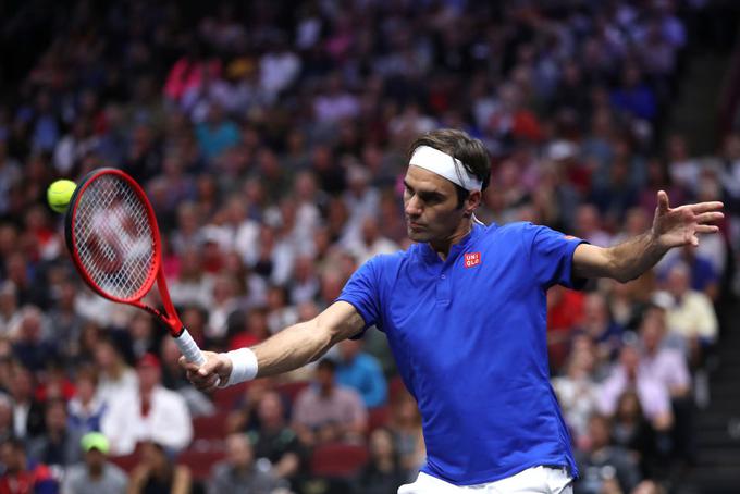 Roger Federer bo z Belindo Benčič nastopal v skupini B. | Foto: Guliverimage/Getty Images