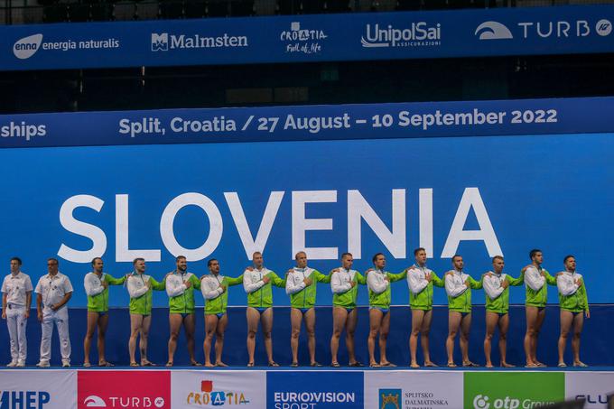 Na evropskem prvenstvu leta 2022 v Splitu je slovenska reprezentanca zasedla 15. mesto. | Foto: Aleksander Sokler