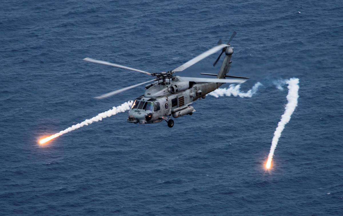 helikopter, mornarica, ZDA, MH-60R Sea Hawk | Sedež Naval Air Station North Island je v San Diegu.  | Foto Reuters